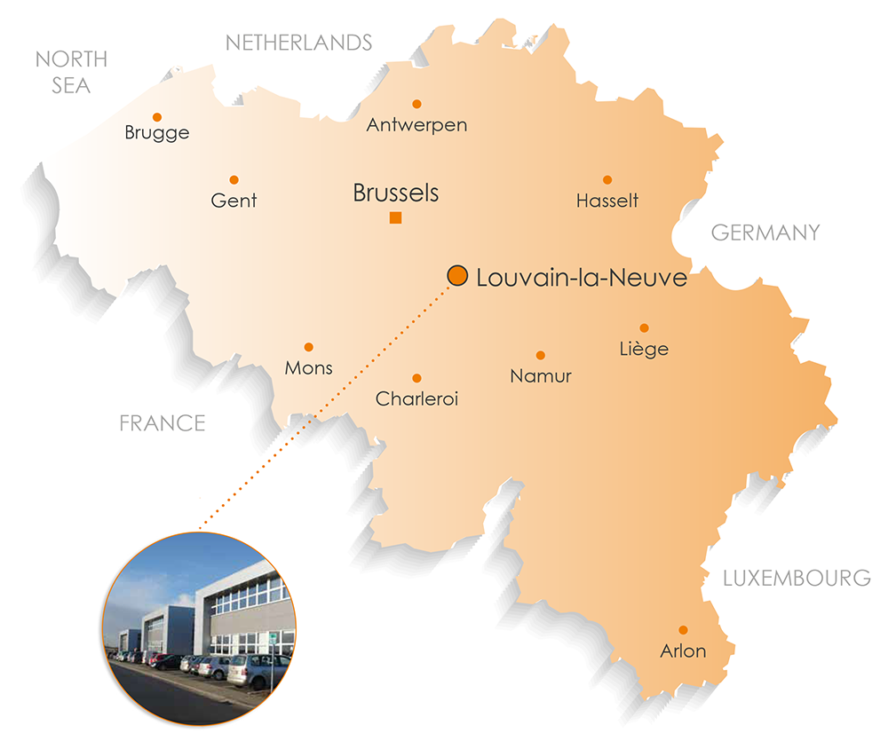 Belgian map